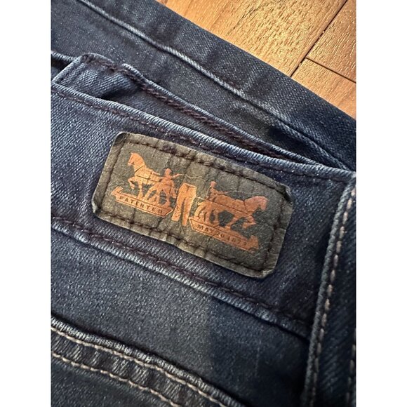 Levi’s 512™ Perfectly Slimming Bootcut Jeans – Size 14M – Dark Wash – Classic St - Picture 8 of 8